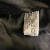 Talbots Black Flat Cordoroy Quilted Satchel Handbag