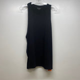 Athleta Size M Women's Black Solid Racerback Sleeveless Top