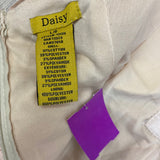 Daisy Women's Size M-L Blush Pleated Fabric Strapless Dress