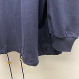 Escada Sport Size Navy Solid Jersey Cotton Men's Sweatshirt