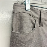 Chico's Size 2 Women's Light Gray Animal Print Straight Leg Jeans