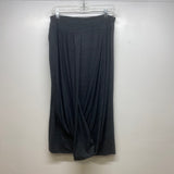 Ronen Chen Size 4-6 Women's Gray-Black Pinstripe Maxi Skirt