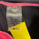 Calvin Klein Women's Size M Black-Pink Color Block Cropped Activewear Pants