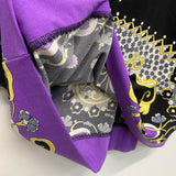 Donna Morgan Size 12-M Women's Black-Multi Pattern Shift Dress