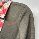 Nike Golf Size M Women's Gray-Multi Solid 3/4 Sleeve Activewear Top