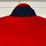 Polo Golf by Ralph Lauren 48 Men's Red Fleece Polyester Solid Men's L Vest