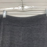 Ronen Chen Size 4-6 Women's Gray-Black Pinstripe Maxi Skirt