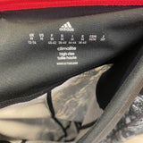 Adidas Size M Women's Black-Multi Pattern Leggings Activewear Pants