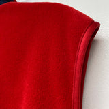 Polo Golf by Ralph Lauren 48 Men's Red Fleece Polyester Solid Men's L Vest