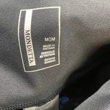 Mondetta Size M Women's Black Patchwork Ankle Activewear Pants