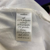 Francesca's Birdcage - Anthropologi Size M Women's Black-White Floral Dress