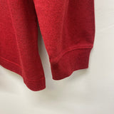 Bobby Jones Red Size L Knit Cotton Blend Textured Men's Men's Long Sleeve Shirt