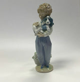 LLadro Daisa #7609 My Buddy - Boy with Dog