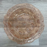 Laura Glass Works Peach Flower Glass Set of 11 Bowls