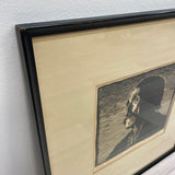 Howard McCormick "Hostin Nez-Navajo," signed woodblock