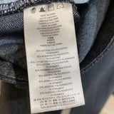 Michael Kors Women's Size 2 Black-Silver Shimmer Skinny Jeans