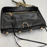 Rebecca Minkoff Black Solid Leather Handbag