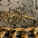 Betsey Johnson Tan-Black Leather Animal Print Satchel Handbag