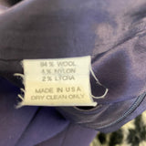 Worth Size 8 Women's Purple Solid Trouser Pants