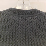 Bobby Jones Size L Black Knit Cotton Textured Men's Men's Vest