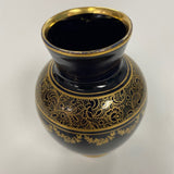 Vintage Lindner Kueps Bavaria Echt Cobalt Vase