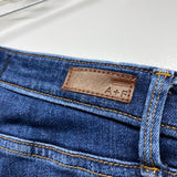 Abercrombie & Fitch Size 2 (26) Women's Blue Distressed Skinny Jeans