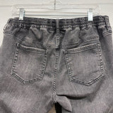 Torrid Women's Size 10 Black Tweed Drawstring Jeans