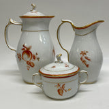 Royal Copenhagen White-Coral Fine China Tea Set