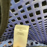 Trouve Size M Women's Black-BLue Cut Out Shell Short Sleeve Top