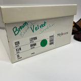 Style & CO Size 9 Women's Brown Beaded High Heel Sandals