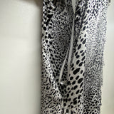 White House Black Market Size S Women's White-Black Pattern Sleeveless Top