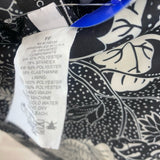 Onzie Size S-M Women's Black-White Floral Flare Hem Activewear Pants