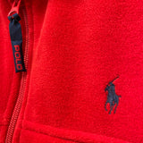 Polo Golf by Ralph Lauren 48 Men's Red Fleece Polyester Solid Men's L Vest