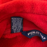 Polo Golf by Ralph Lauren 48 Men's Red Fleece Polyester Solid Men's L Vest