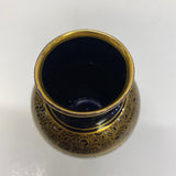 Vintage Lindner Kueps Bavaria Echt Cobalt Vase