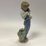 LLadro Daisa #7609 My Buddy - Boy with Dog