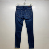 Abercrombie & Fitch Size 2 (26) Women's Blue Distressed Skinny Jeans