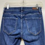 Abercrombie & Fitch Size 2 (26) Women's Blue Distressed Skinny Jeans