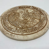 Handmade Tan Clay Pottery Trivet
