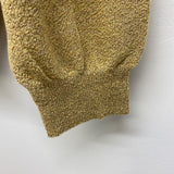 Jhane Barnes Men's Size L Tan Knit Wool Blend Tweed Men's Long Sleeve Shirt