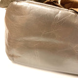 Banana Republic Tan- Multi Leather Floral Applique Handbag