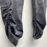 MPG Size M Women's Gray Pattern Capri Leggings Activewear Pants