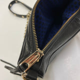 Rebecca Minkoff Black Solid Leather Handbag