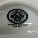 Cordon Bleu White Ceramic Yin Yang Bowls - Set of 6