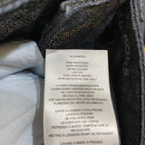 Michael Kors Women's Size 2 Black-Silver Shimmer Skinny Jeans