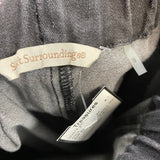 Soft Surroundings Size S-4 Women's Black Beaded Pull On Jeans