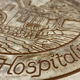 Handmade Tan Clay Pottery Trivet