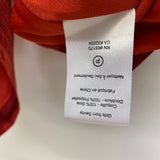 Girls From Savoy-Anthropologie Size 8-M Women's Red Pattern Sleeveless Dress