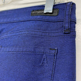 Articles of Society Size 27 (2-4) Women's Blue-Black Color Block Boot Cut Jeans