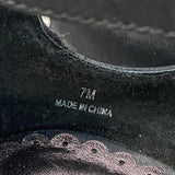 Lulu Townsend Women's Size 7 Black Solid High Heel - Open Toe Shoes